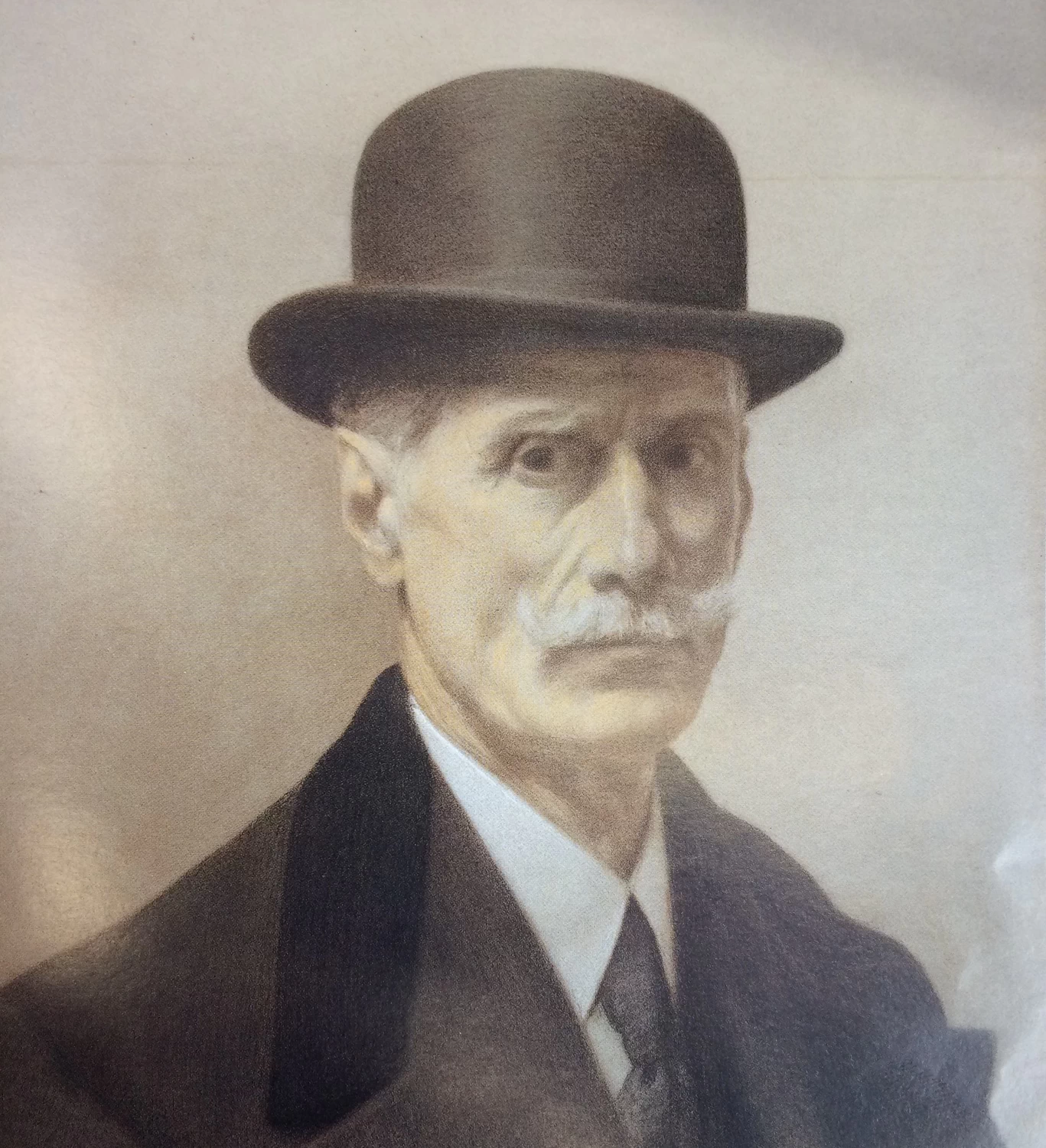 Autoritratto col cappello - Museo Giorgio Kienerk, Fauglia, Pisa